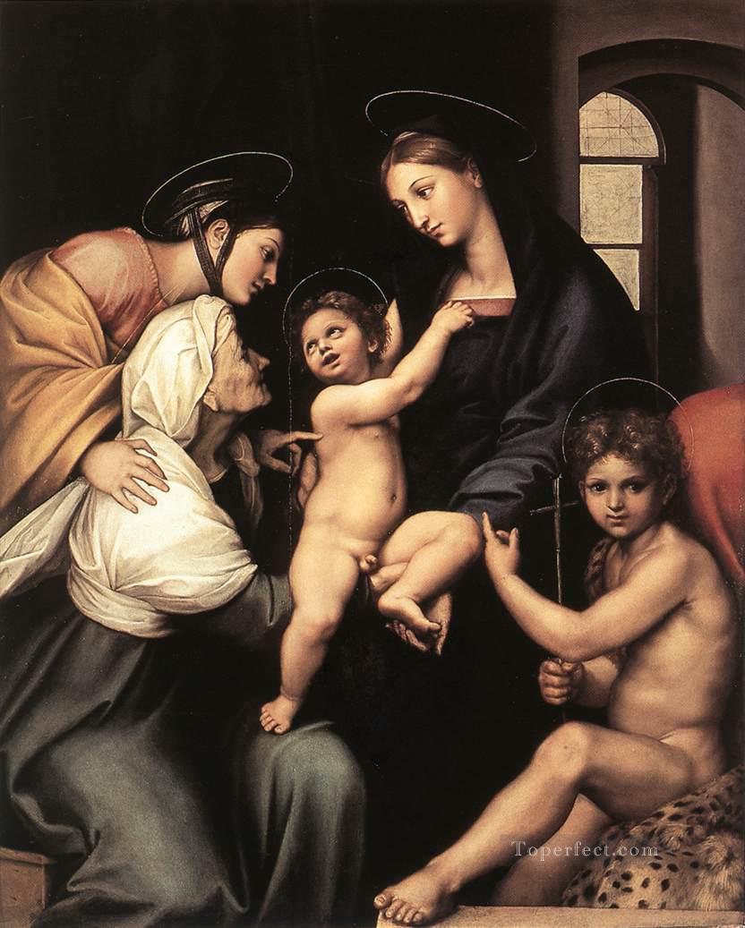 Madonna dellImpannata Renaissance master Raphael Oil Paintings